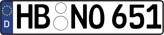 HB-NO651