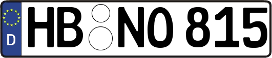 HB-NO815
