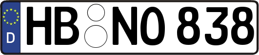 HB-NO838