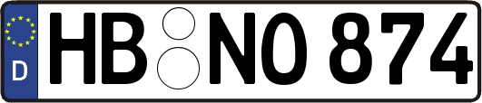 HB-NO874