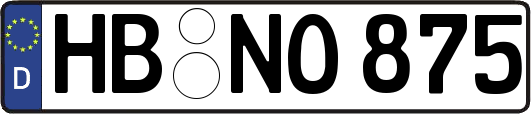 HB-NO875