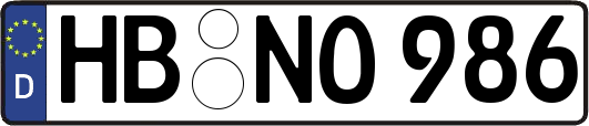 HB-NO986