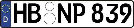 HB-NP839