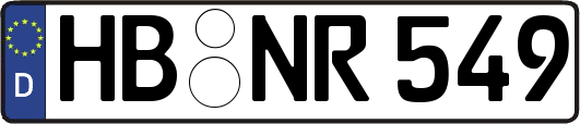 HB-NR549