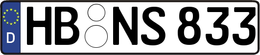 HB-NS833