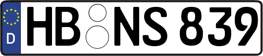 HB-NS839
