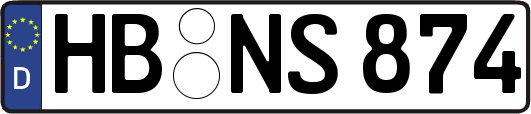 HB-NS874