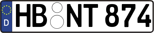 HB-NT874