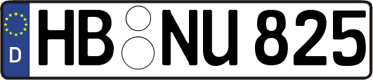 HB-NU825