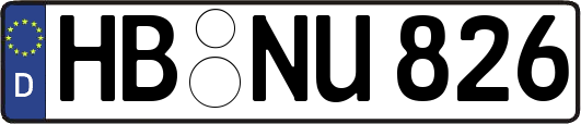 HB-NU826