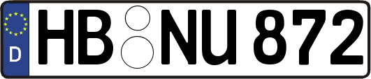 HB-NU872