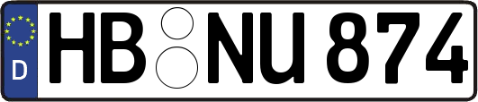HB-NU874