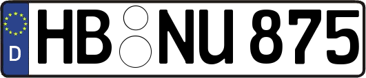 HB-NU875