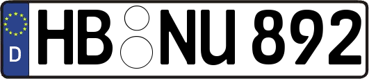 HB-NU892