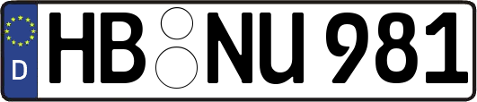 HB-NU981