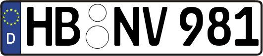 HB-NV981