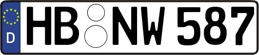 HB-NW587