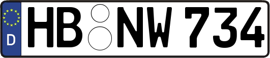 HB-NW734