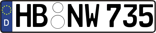 HB-NW735