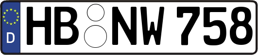 HB-NW758