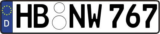 HB-NW767