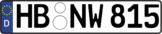 HB-NW815