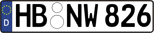 HB-NW826