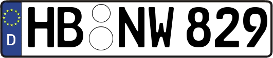 HB-NW829