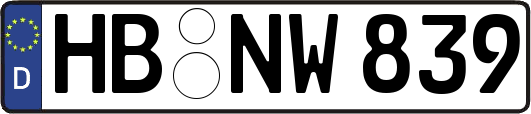 HB-NW839