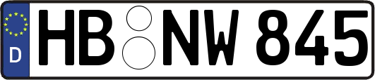 HB-NW845