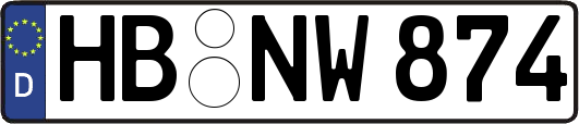 HB-NW874
