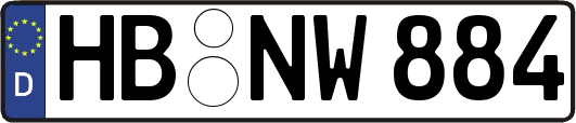 HB-NW884
