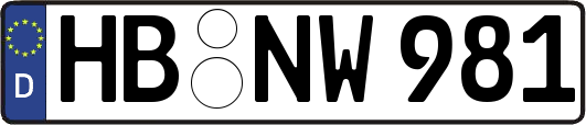 HB-NW981