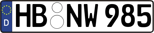 HB-NW985