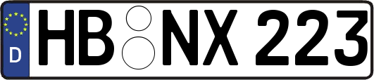 HB-NX223