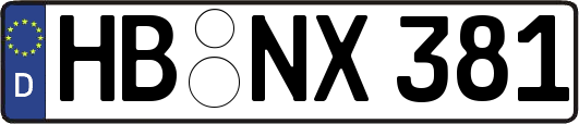 HB-NX381