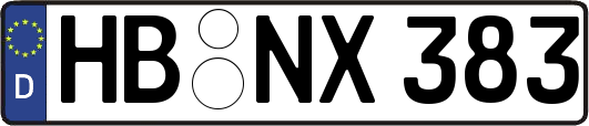 HB-NX383
