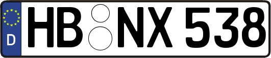 HB-NX538