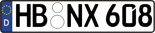 HB-NX608