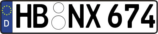 HB-NX674