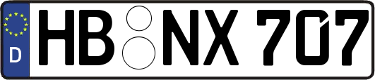 HB-NX707