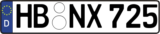 HB-NX725