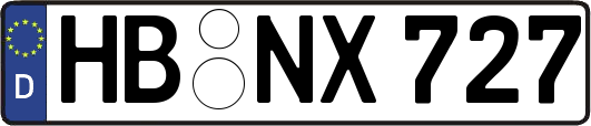 HB-NX727