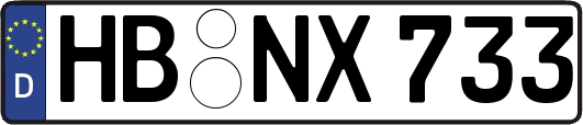 HB-NX733