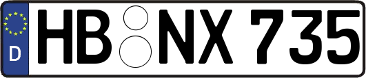 HB-NX735