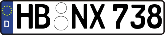 HB-NX738