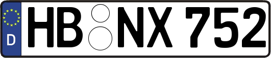 HB-NX752