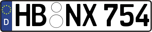 HB-NX754