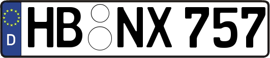 HB-NX757