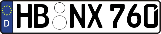 HB-NX760